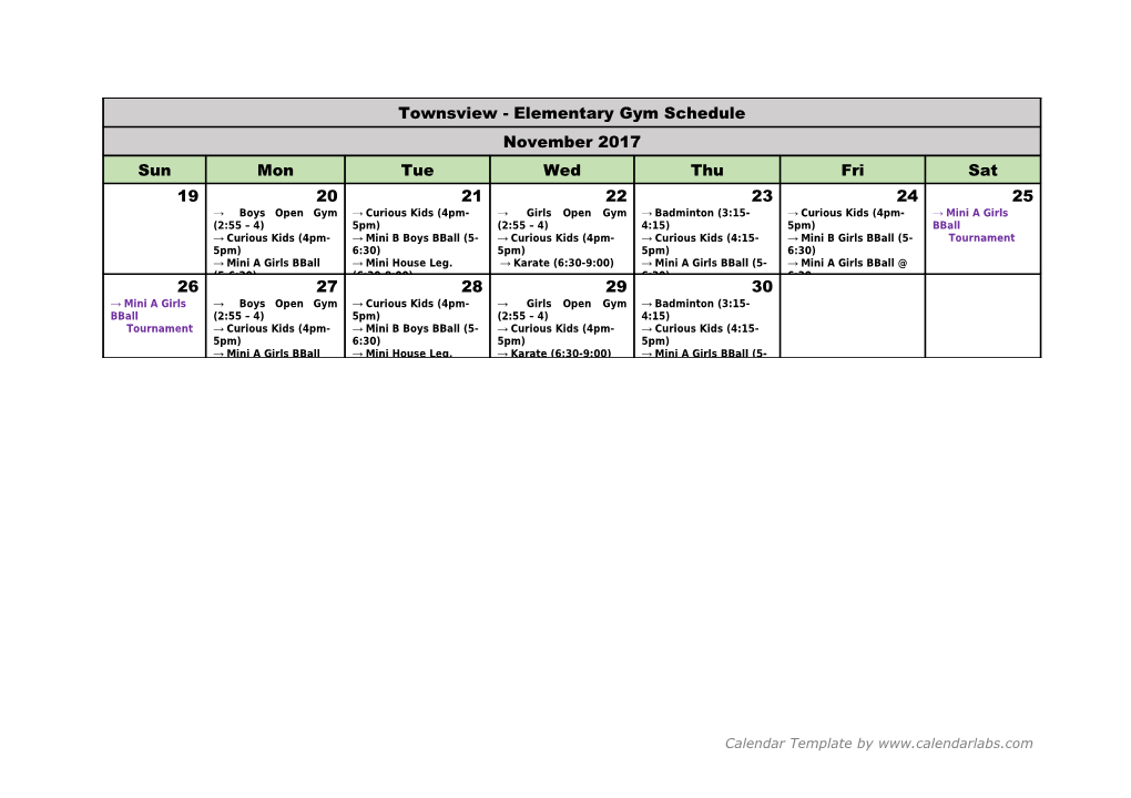 2017-18 Monthly School Calendar - Calendarlabs.Com s1