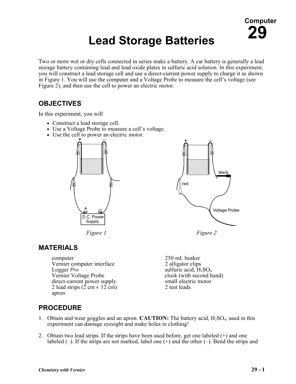 Lead Storage Batteries