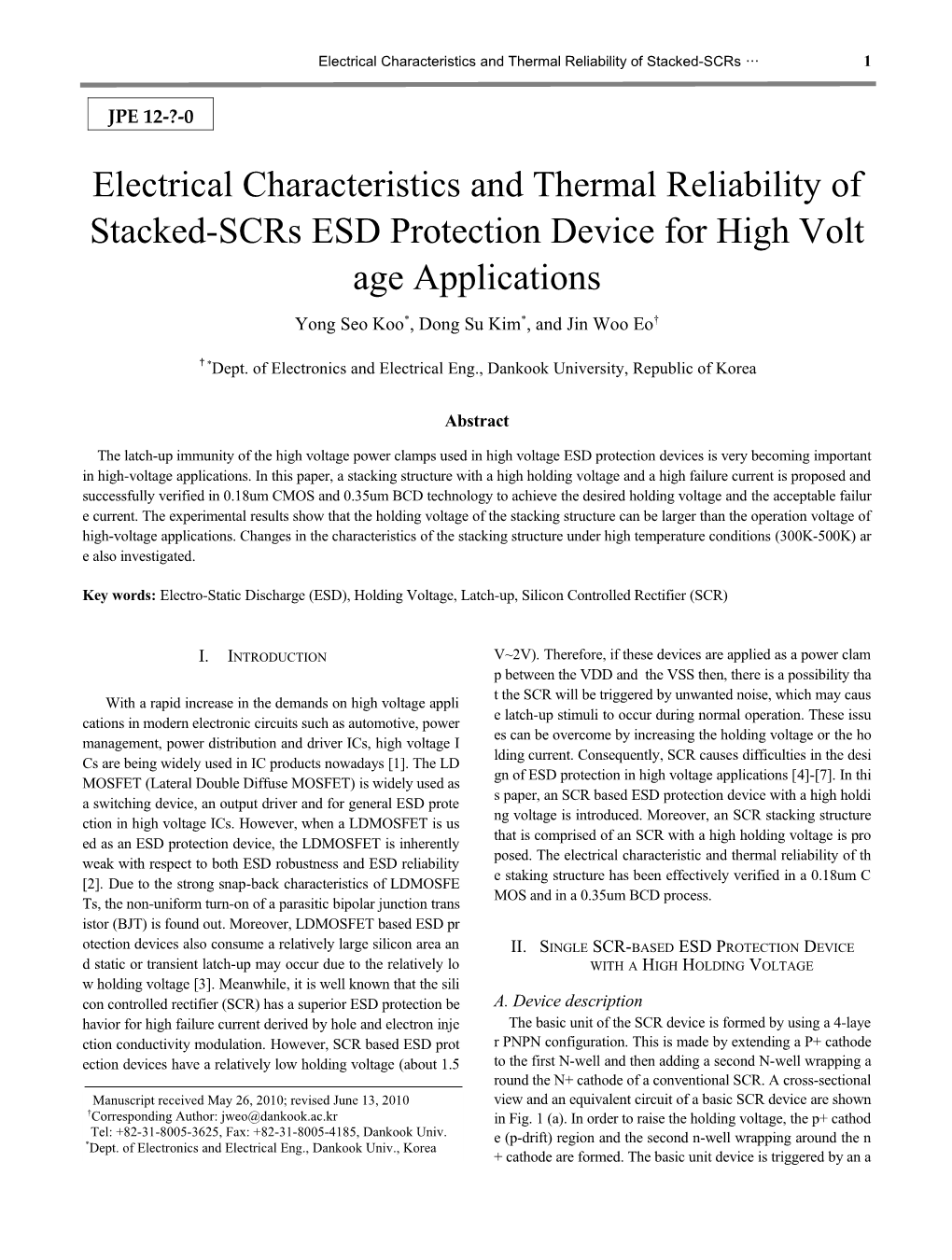 Title : Feasible Performance Evaluations of Digitally-Controlled Auxiliary Resonant Commutation