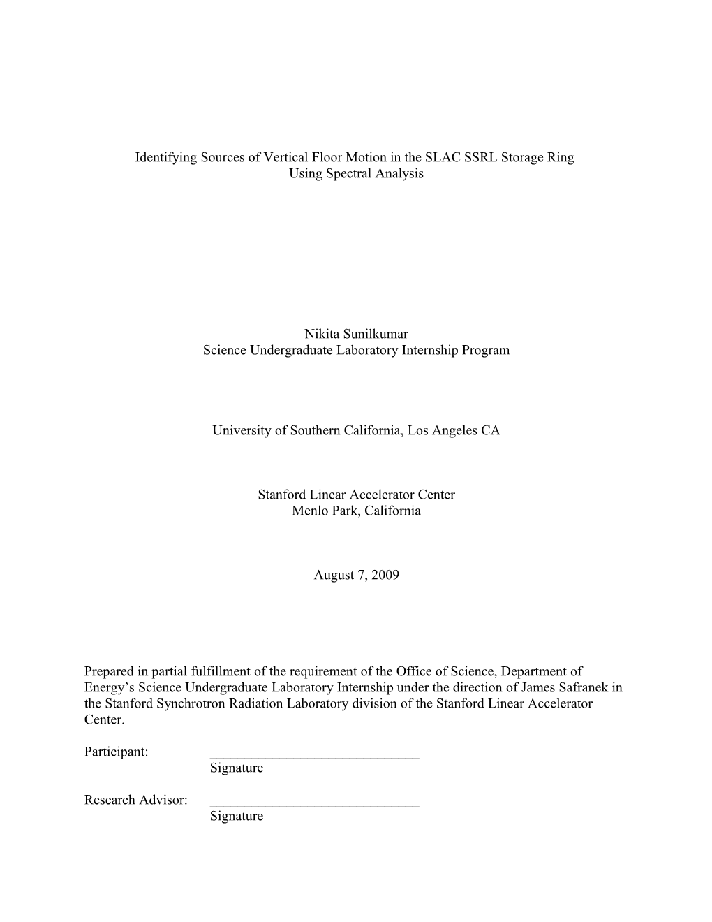 Identifying Sources of Vertical Floor Motion in the SLAC SSRL Storage Ring