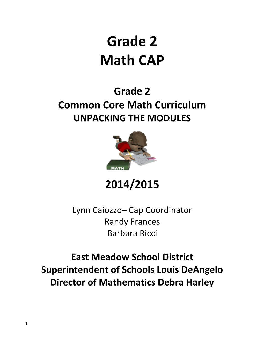 Common Core Math Curriculum