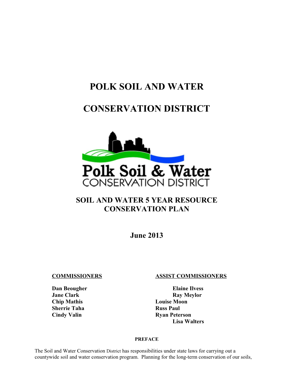 Polk Soil and Water