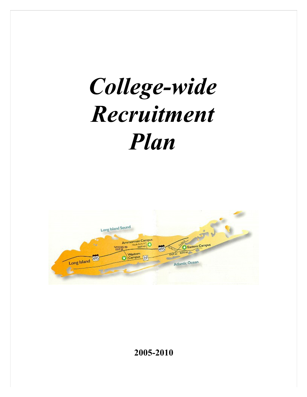 Strategic Recruitment Plan