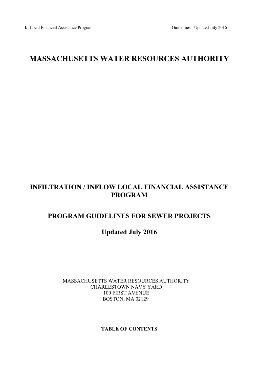 Massachusetts Water Resources Authority s1