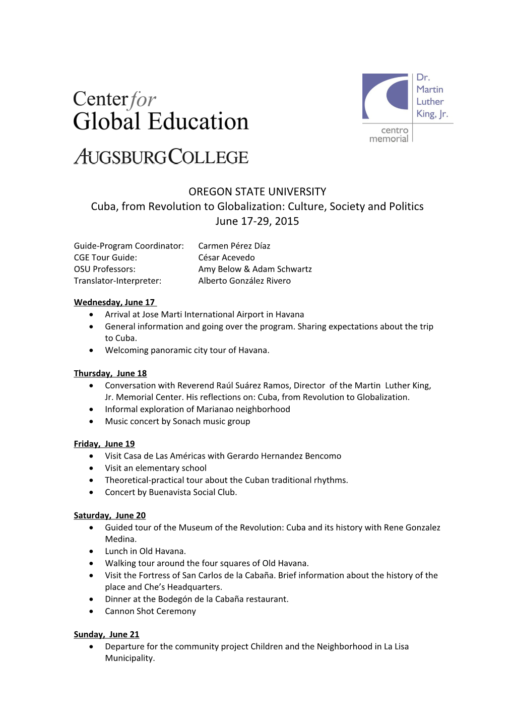 Cuba, from Revolution to Globalization: Culture, Society and Politics