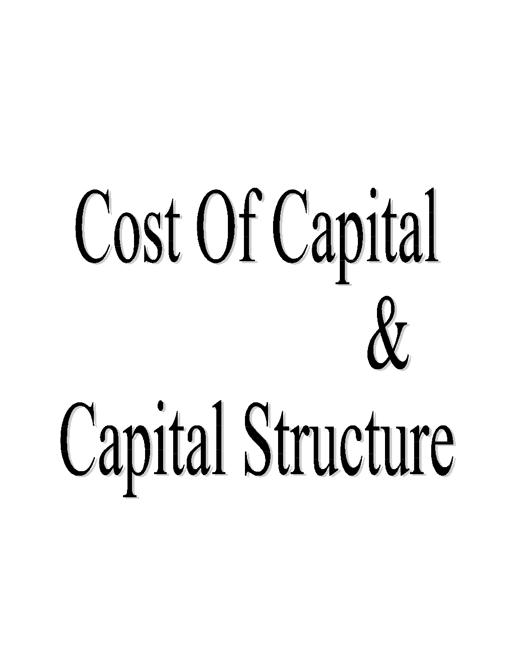 XYZ Ltd. Has the Following Book Value Capital Structure