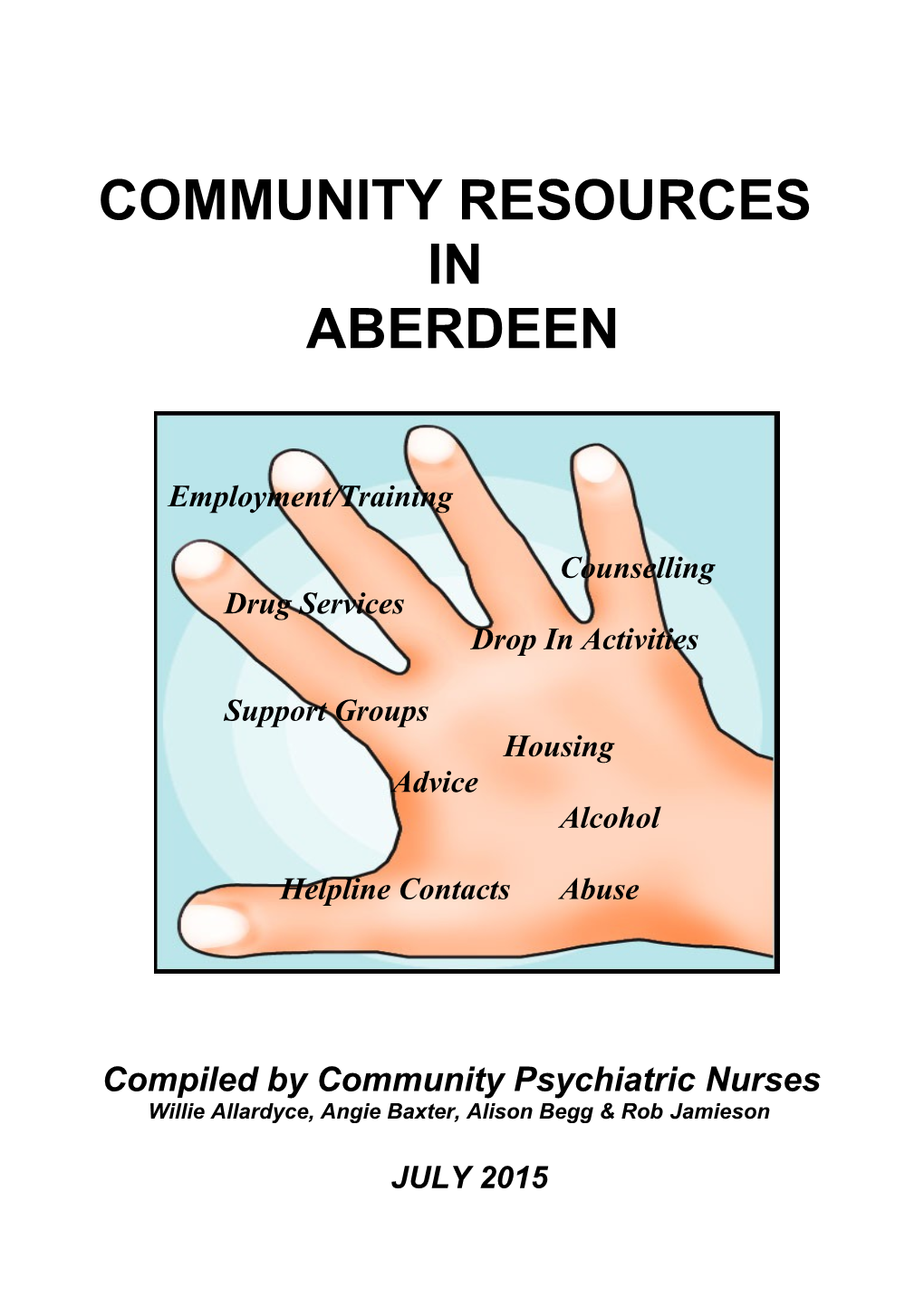 Community Resources In Aberdeen