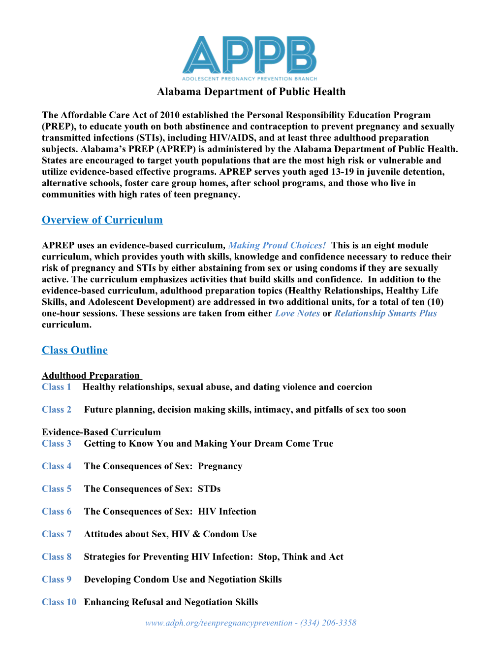 Alabama Department of Public Health