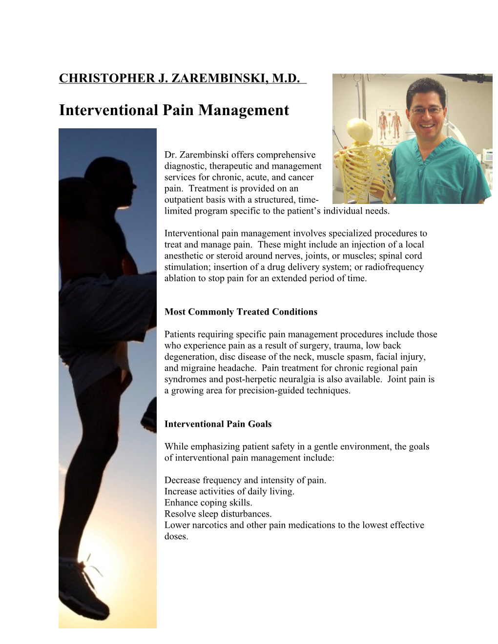 Interventional Pain Management