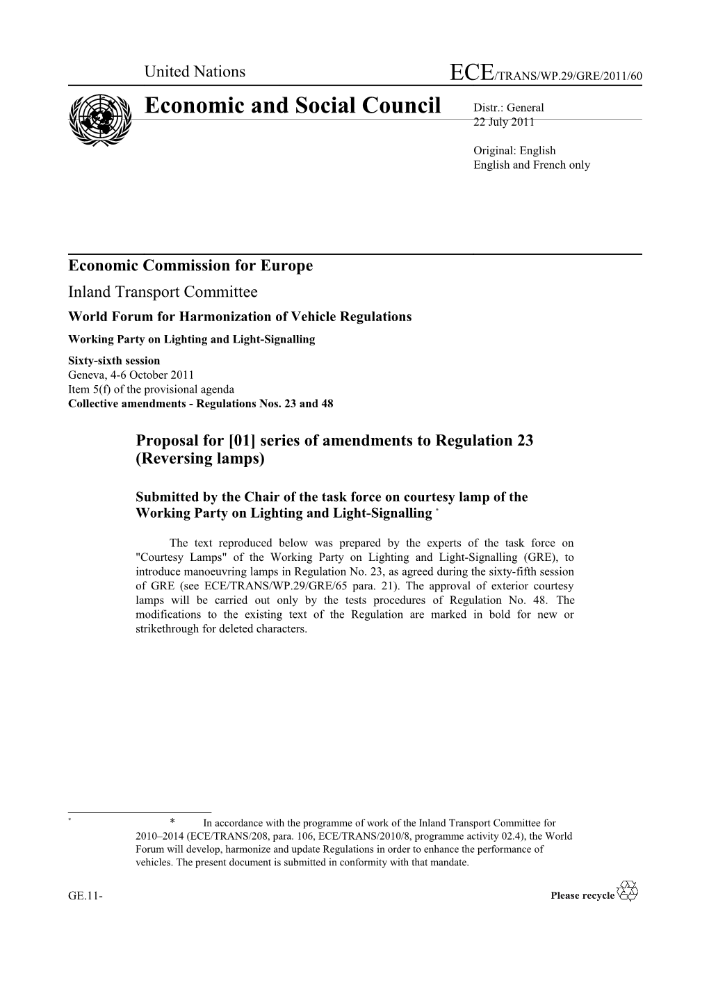 Economic Commission for Europe s35