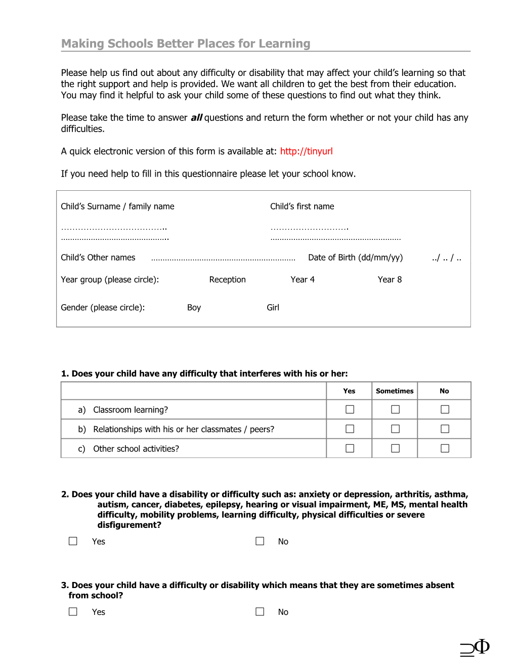 Early Leavers Survey 2005/6