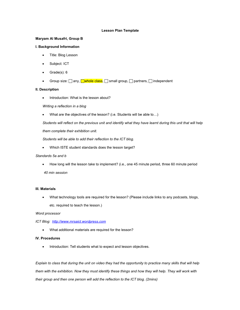 Lesson Plan Template s34