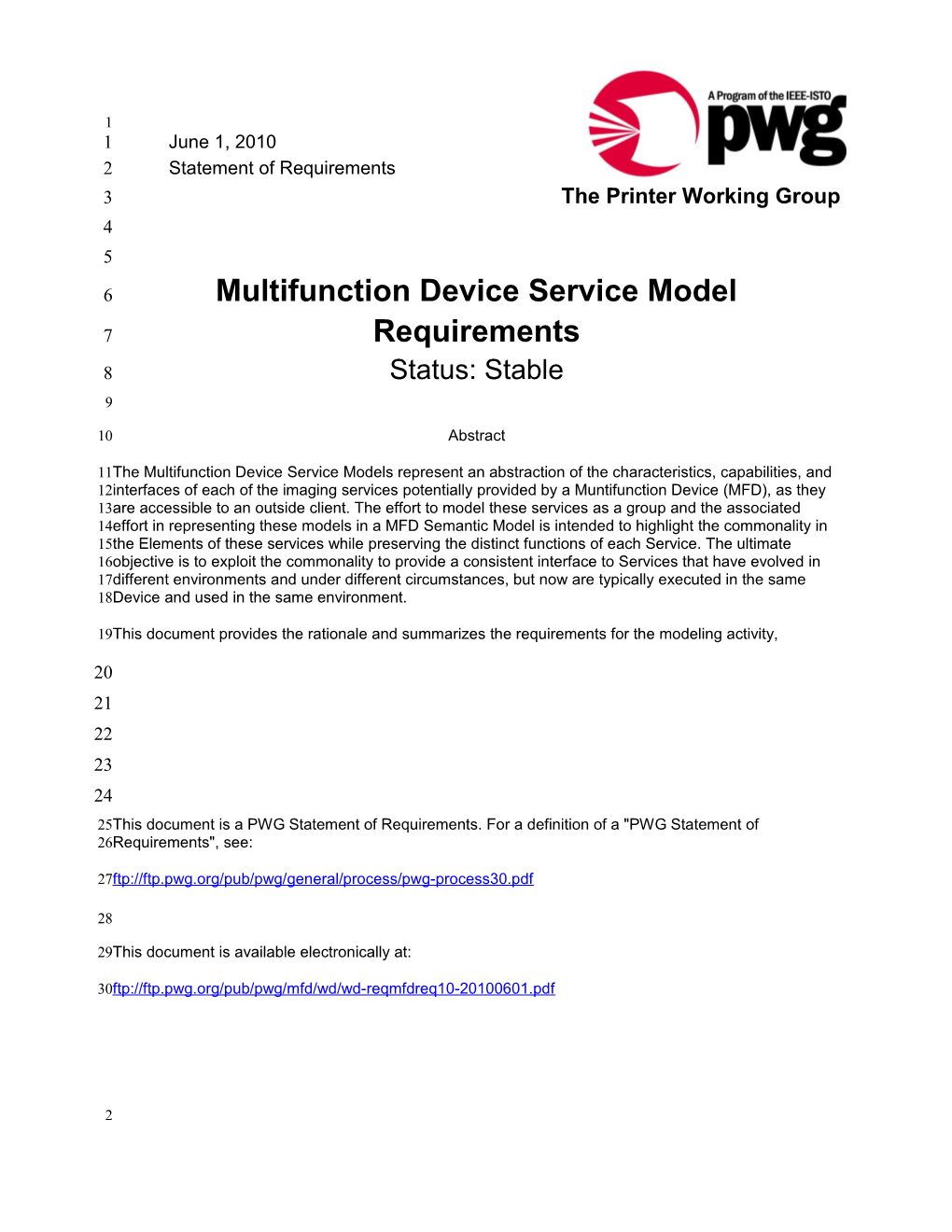 MFD Model and Overall Semantics