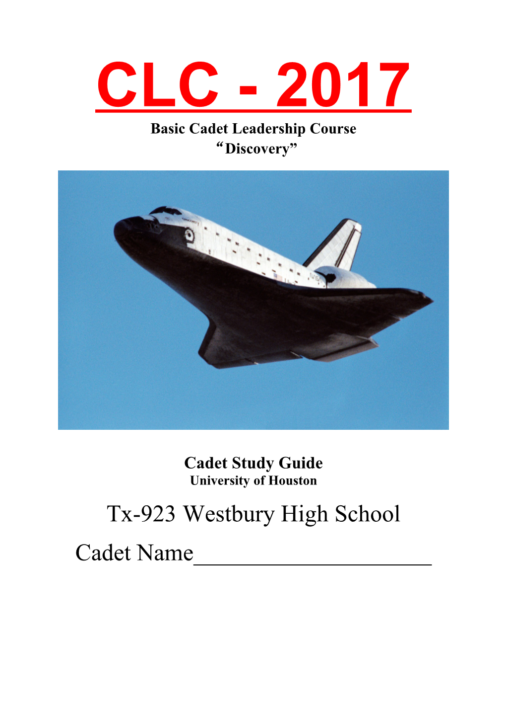 Basic Cadet Leadership Course