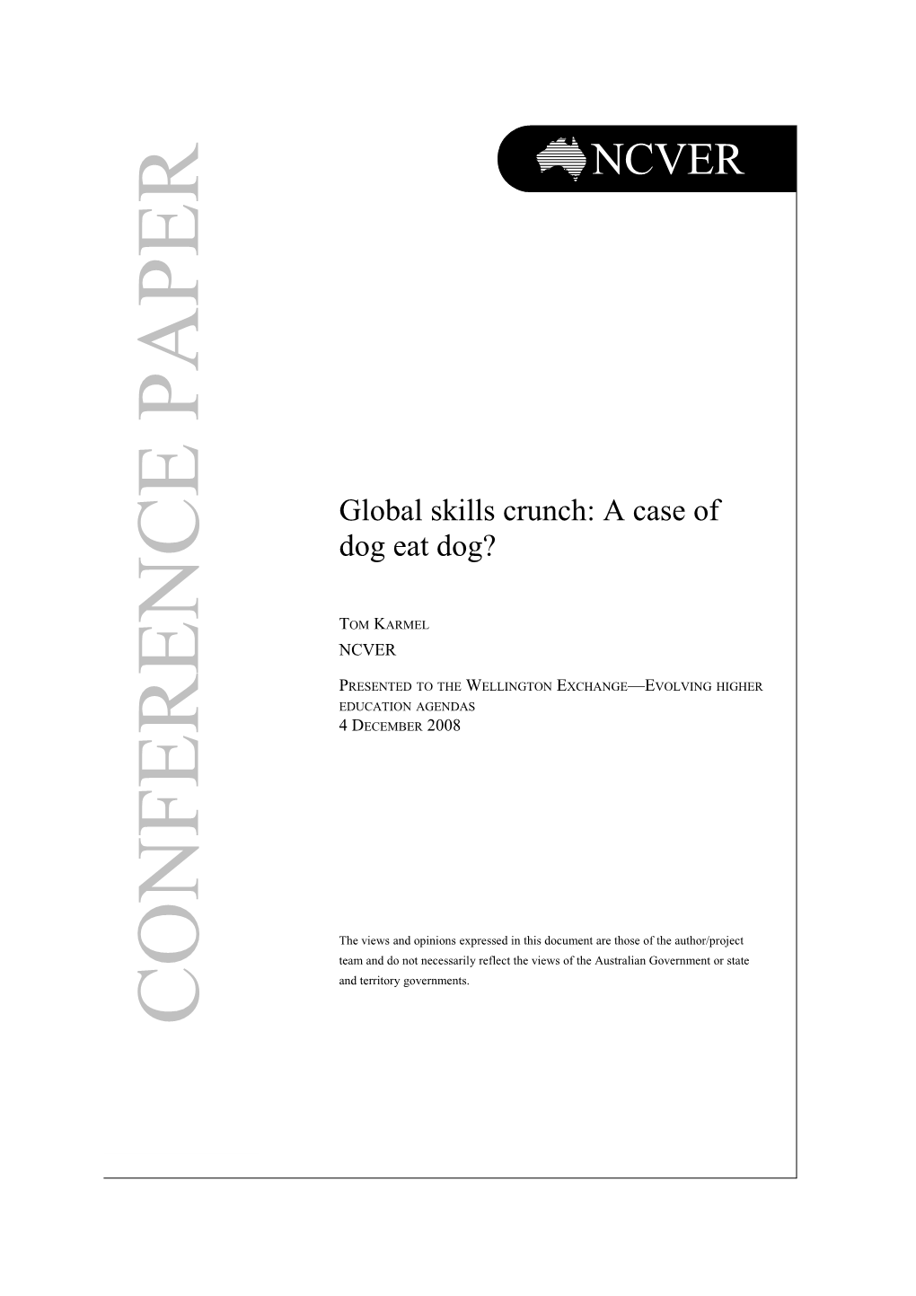 Global Skills Crunch