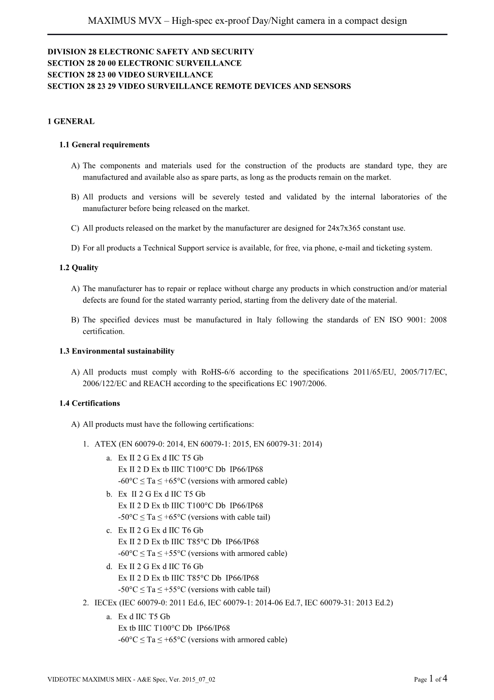 Documento A&E Ulisse Compact - Rev. 1 s2