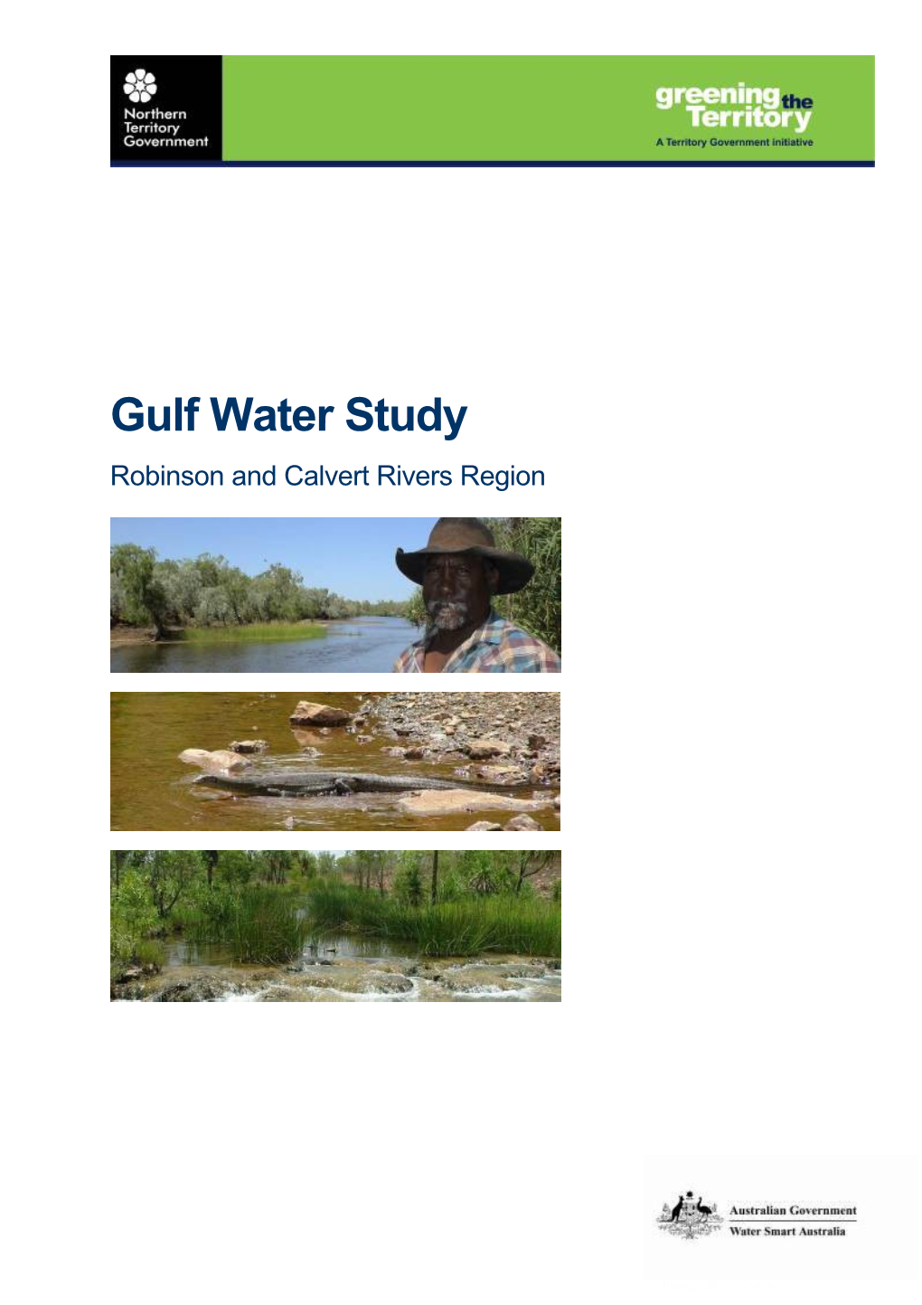 Gulf Water Study: Robinson and Calvert Rivers Region
