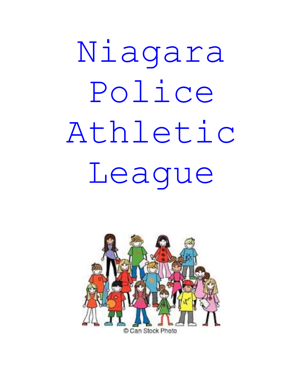 2006 Niagara Police Athletic League Programs