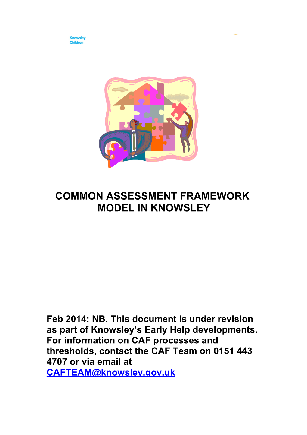 Family Support Model In Knowsley