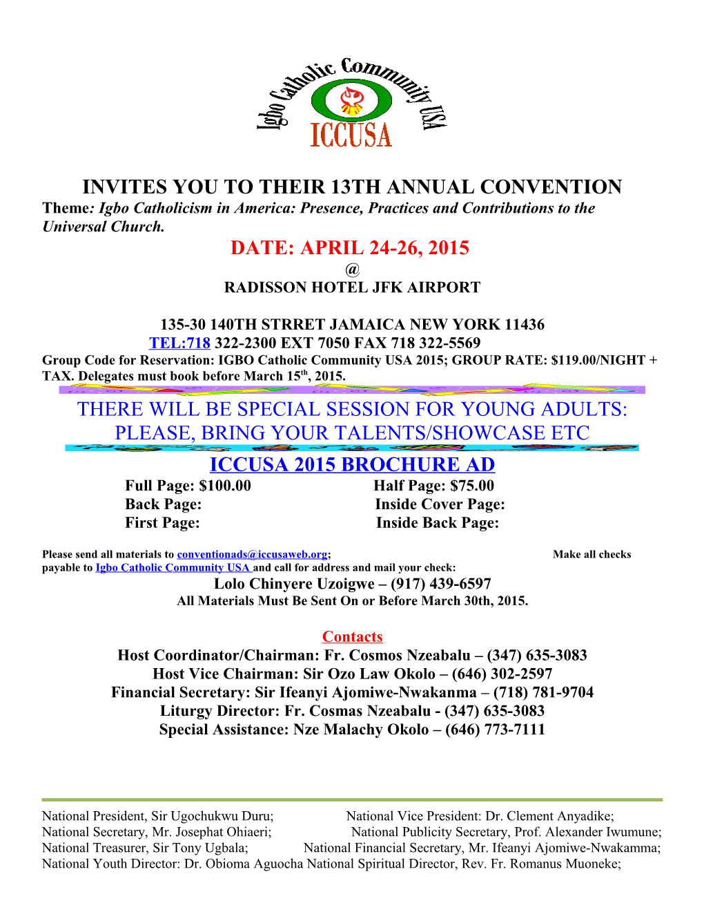 Igbo Catholic Community Usa