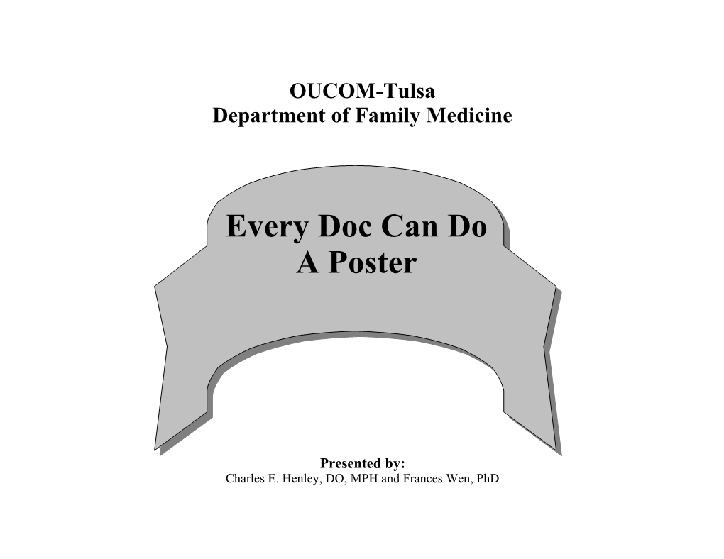 Every Doc Can Do a Case Report Workbook
