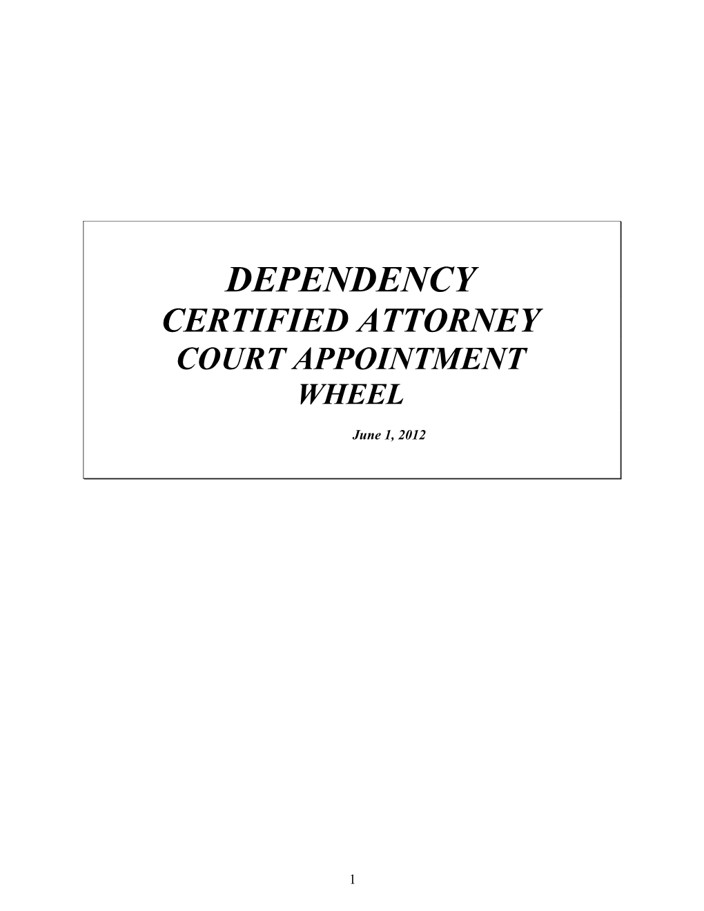 Certified Attorney