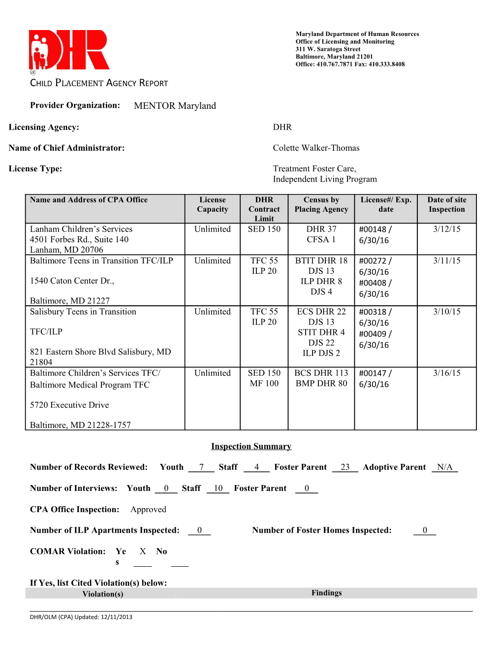 Office of Licensing and Monitoring s4