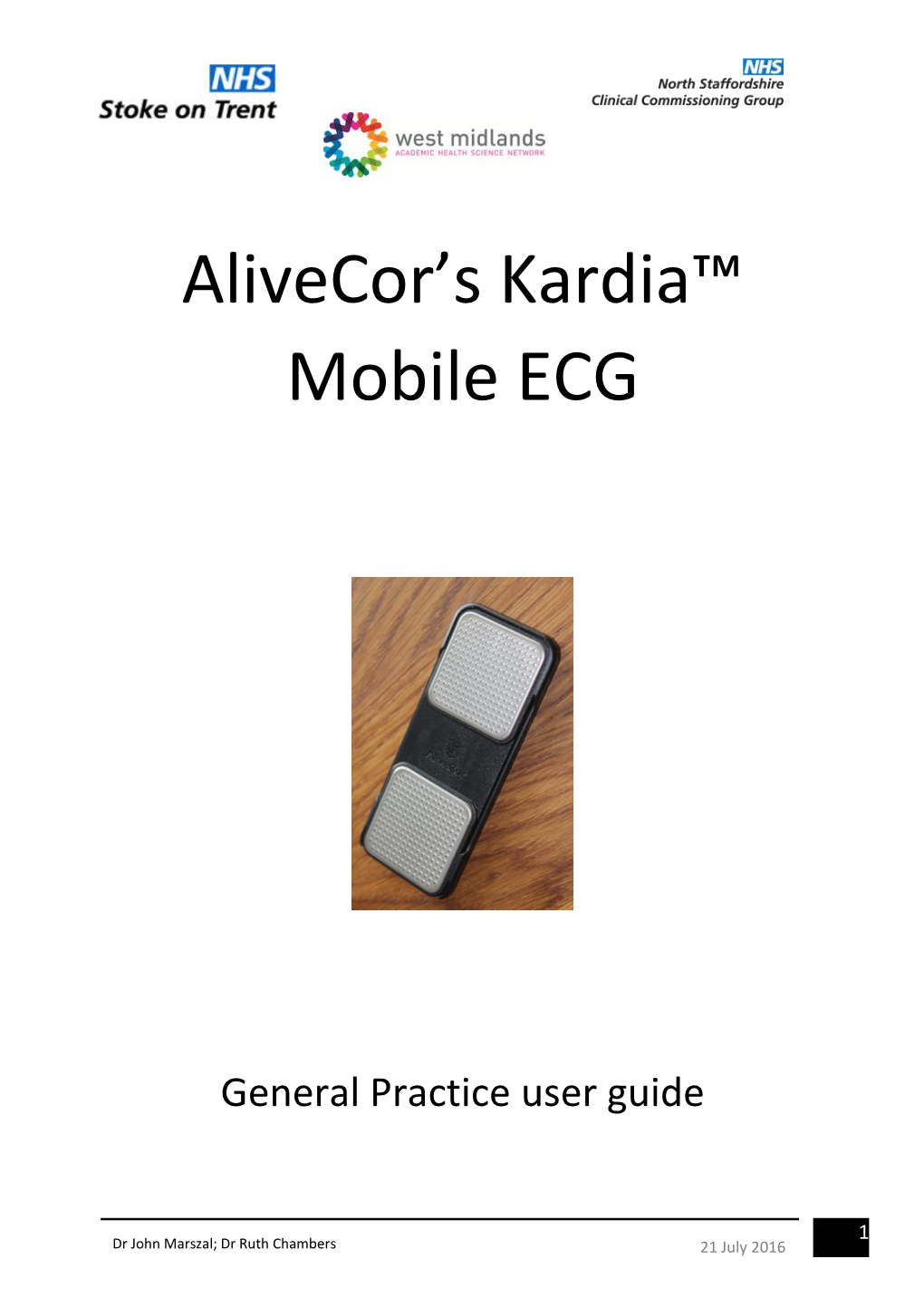 Alicecor Practice User Manual