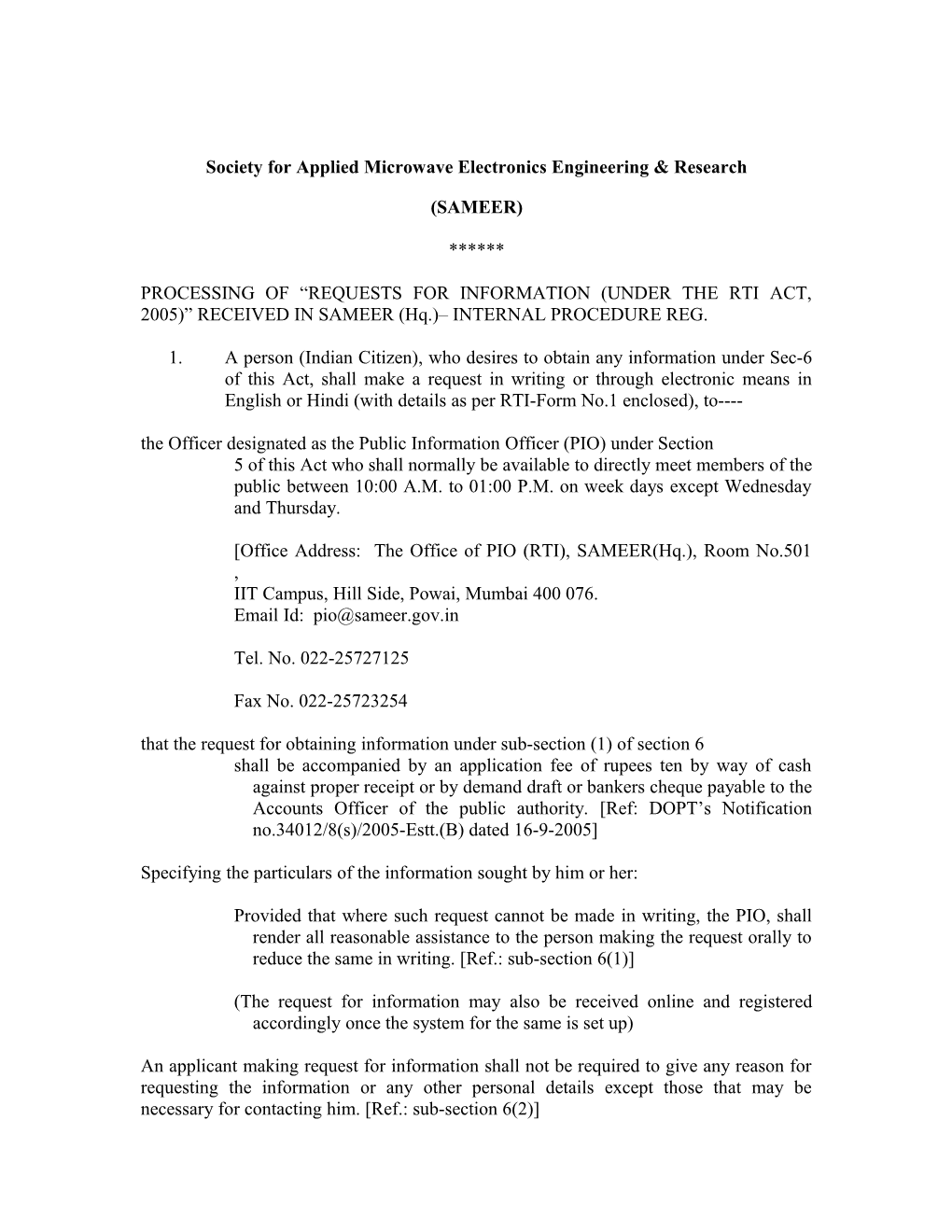 Society for Applied Microwave Electronics Engineering & Research