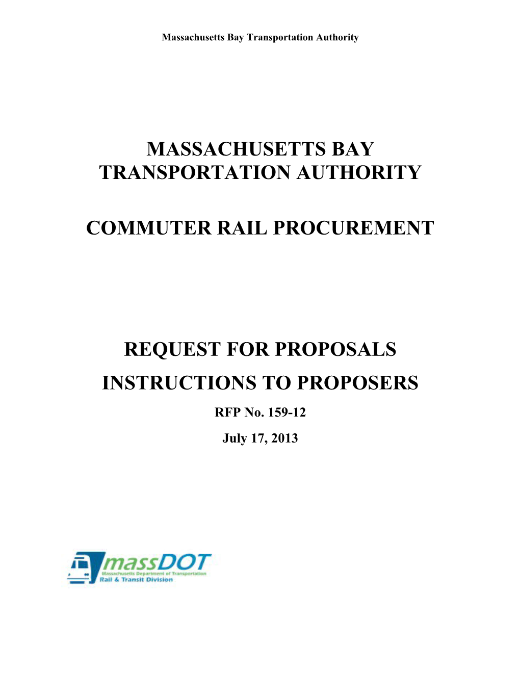 Massachusetts Bay Transportation Authority