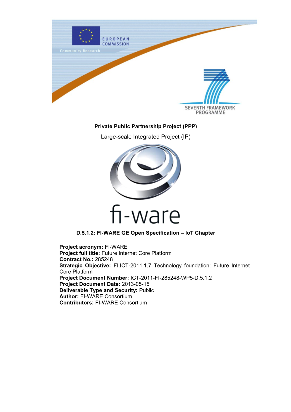 D.5.1.2 FI-WARE GE Open Specification