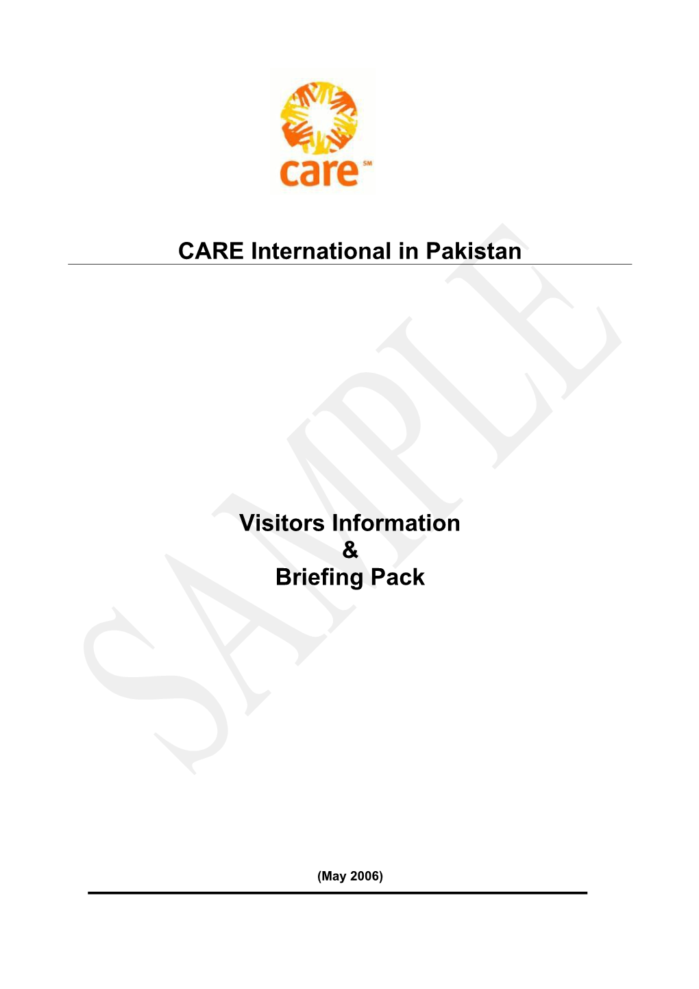 CARE International in Pakistan