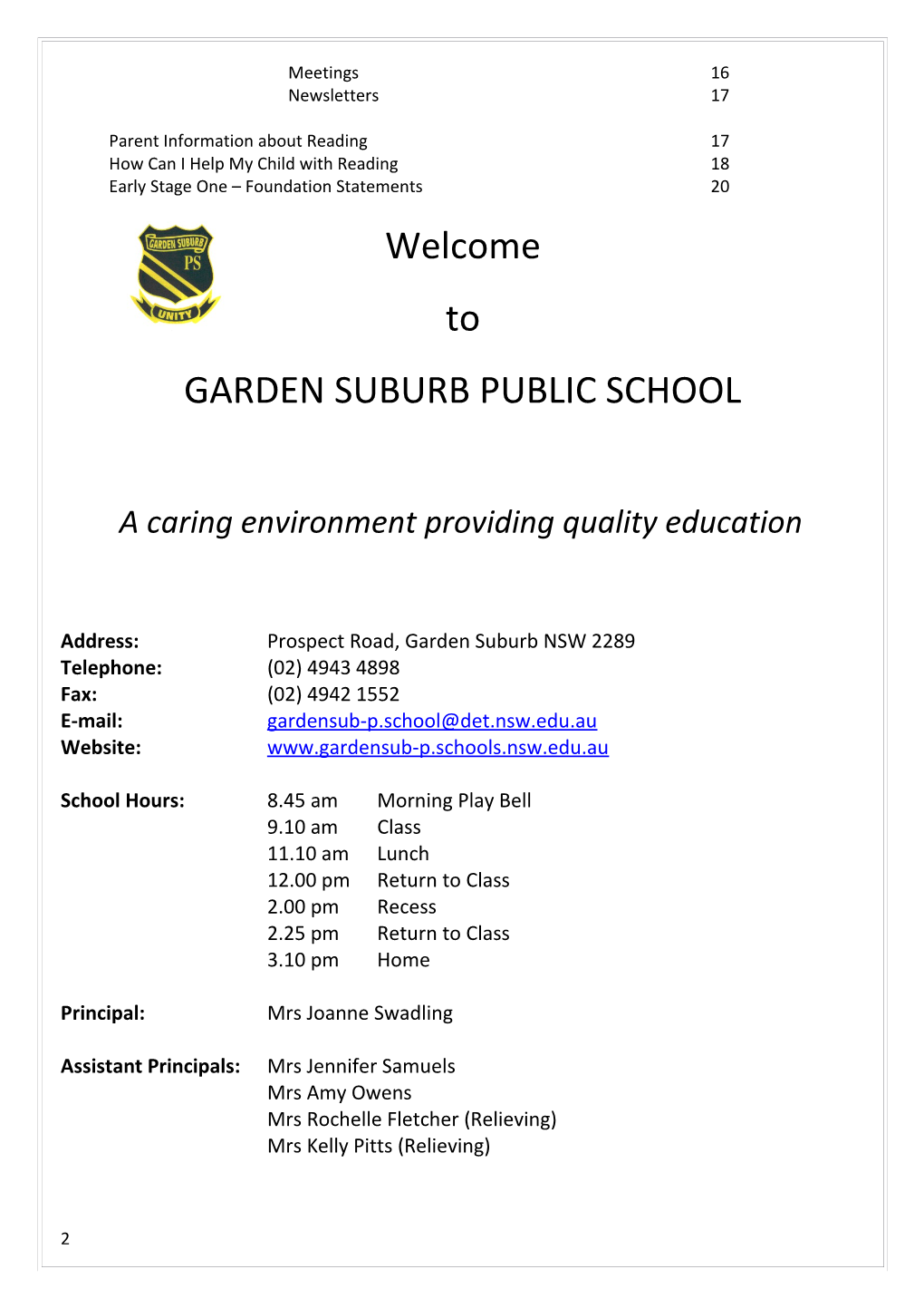 Garden Suburb Public School