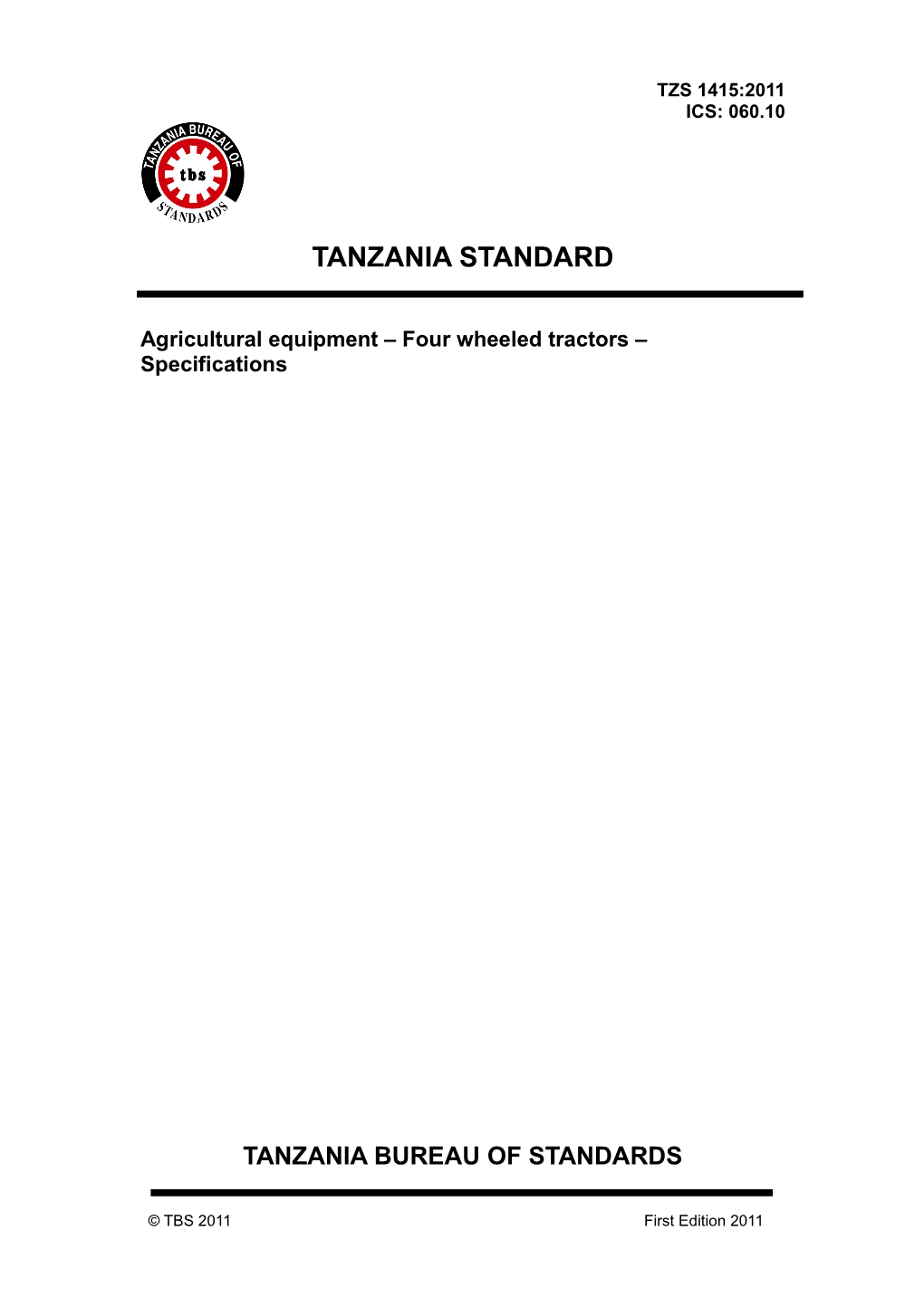 Tanzania Standard