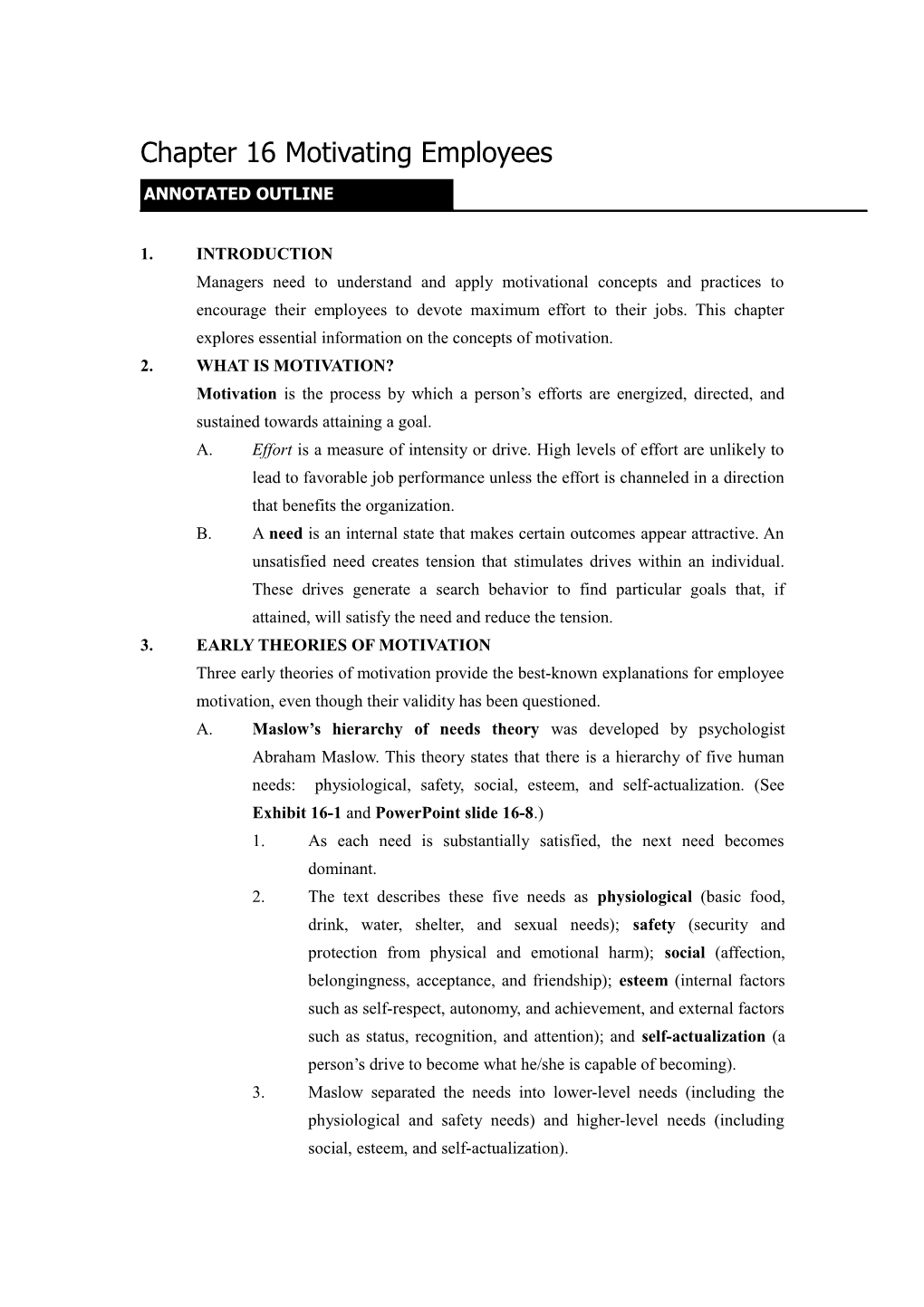 Chapter 8 Strategic Management