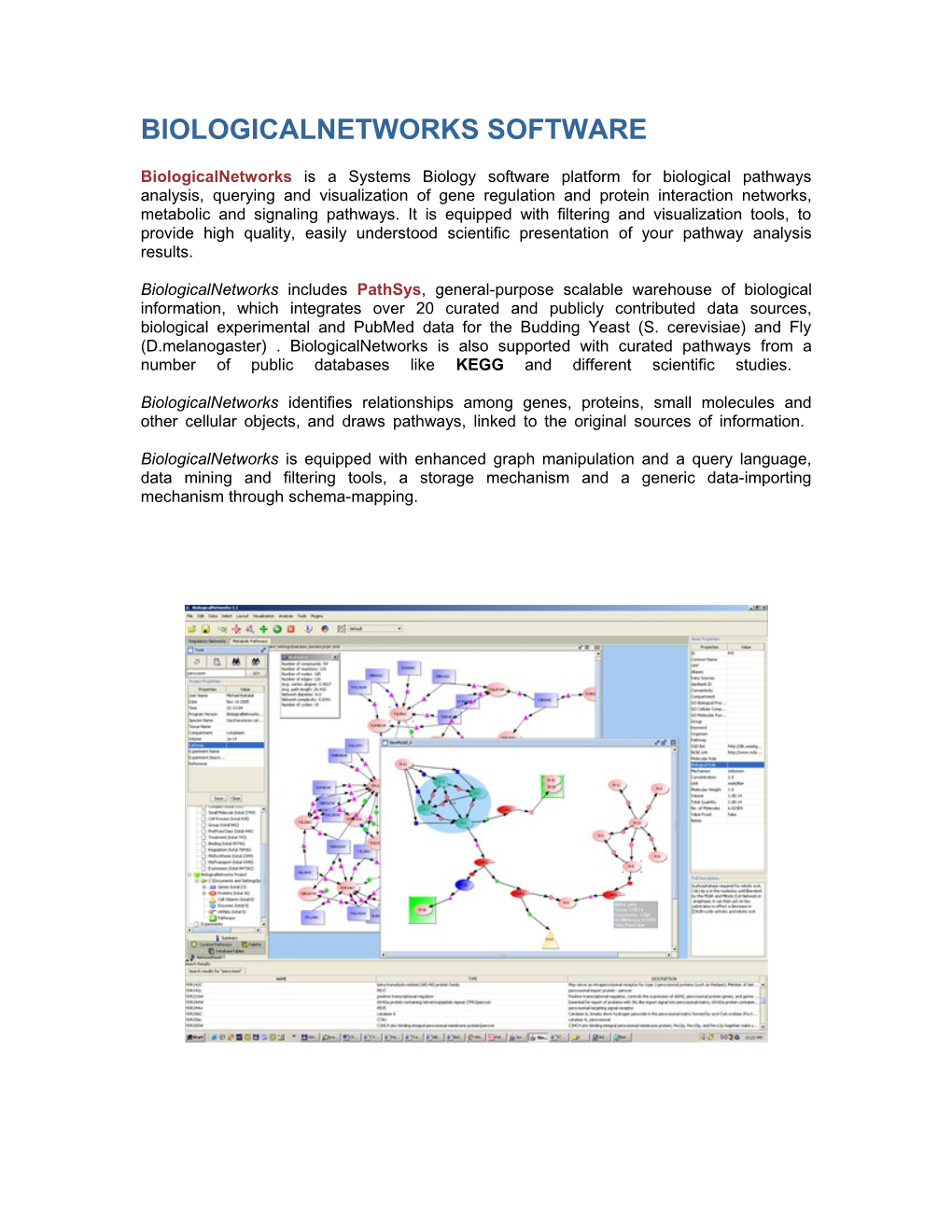 The Pathsys System