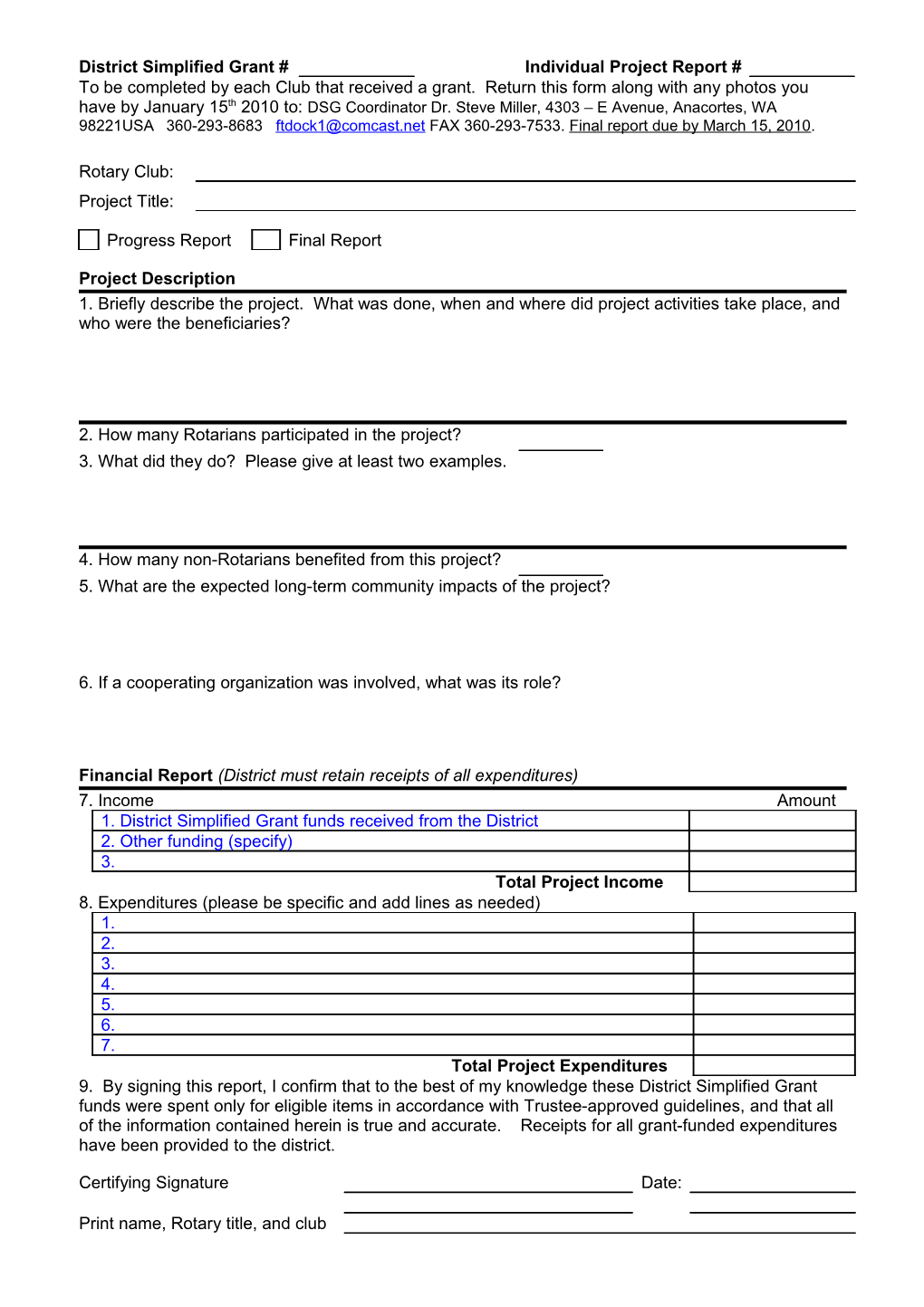Individual Grants Report Form s2