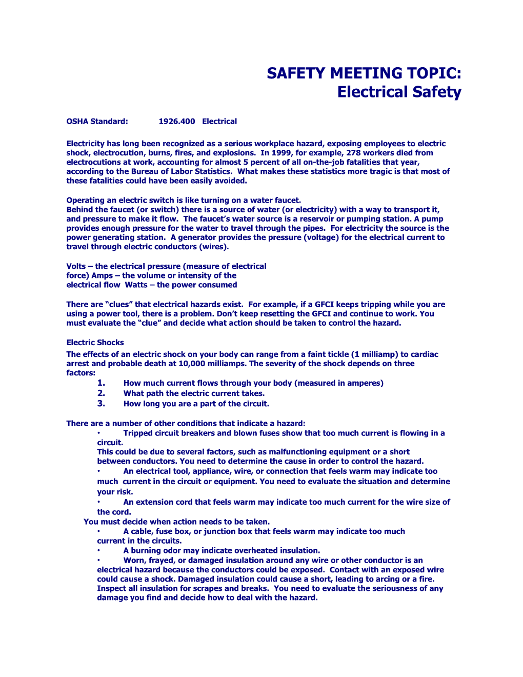 Operating an Electric Switch Islike Turning Ona Water Faucet