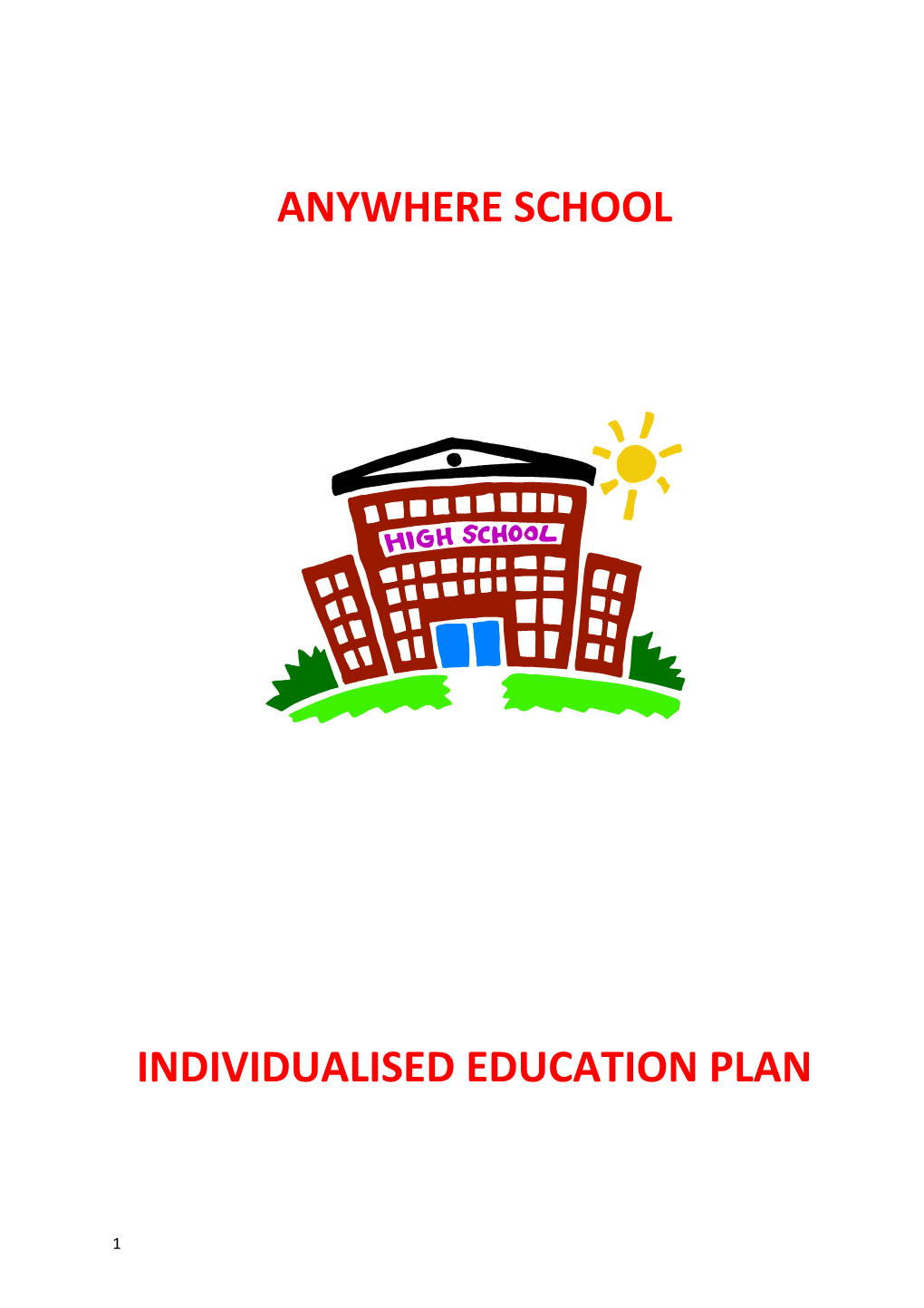Individualised Education Plan