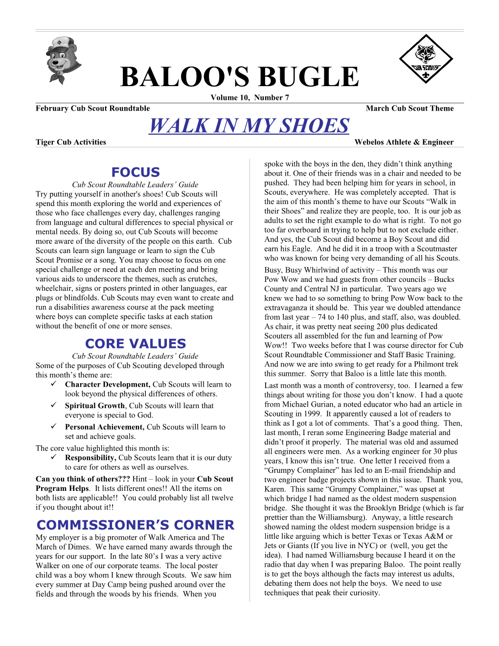 Page 21 BALOO's BUGLE