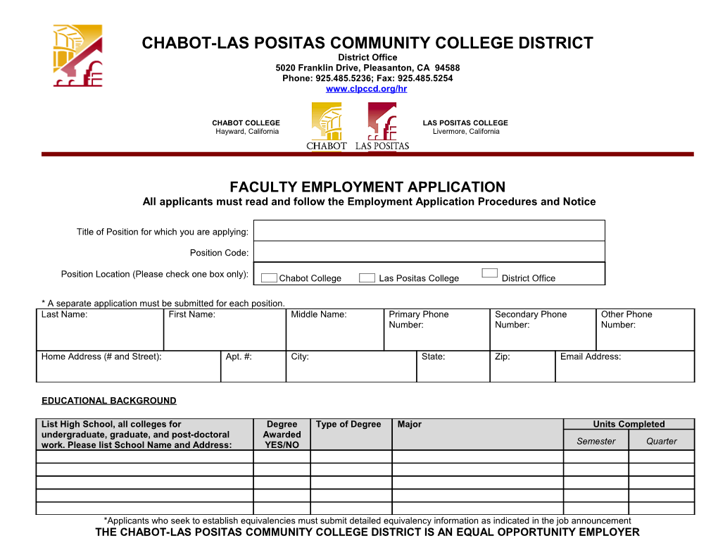 Chabot-Las Positas Community College District s1