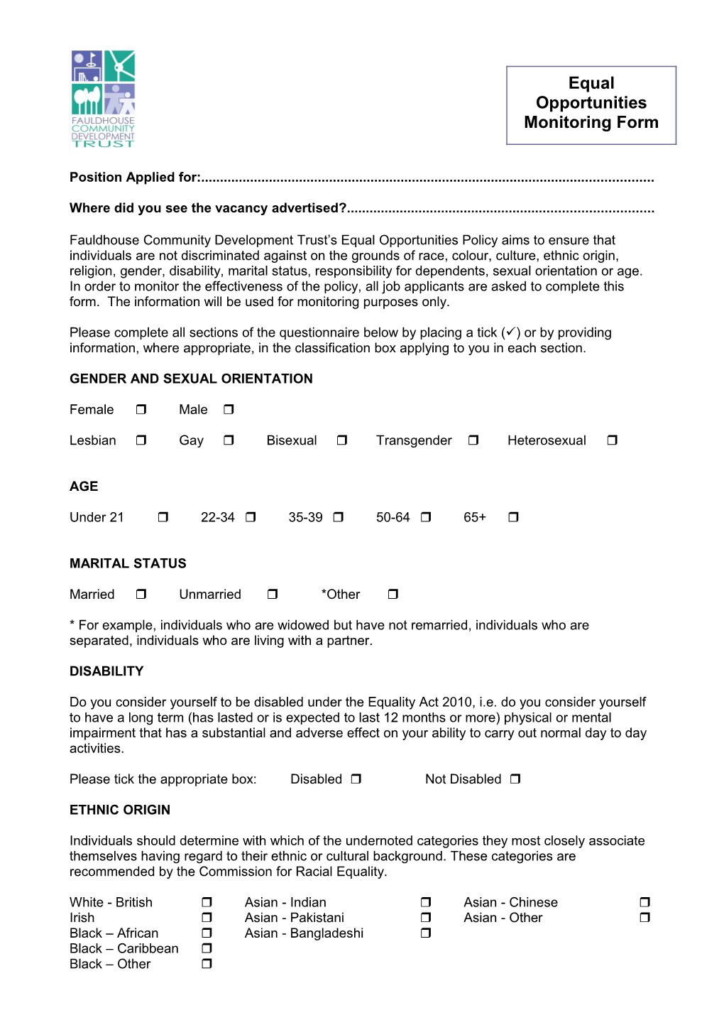 RCP Hub Manager Application Form s1