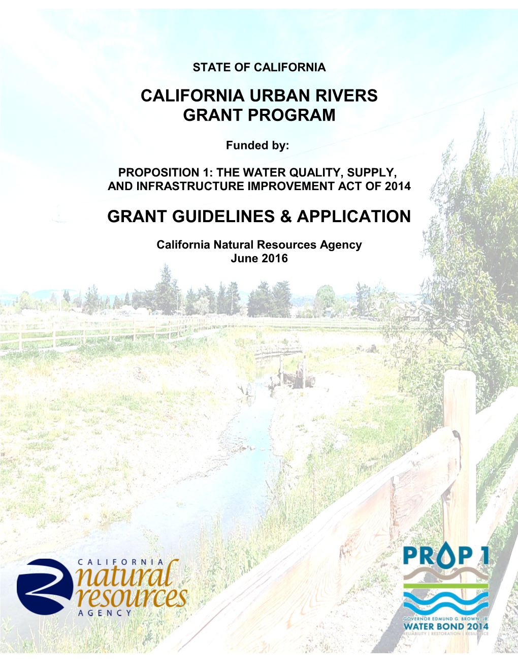 California River Parkways Grant Program