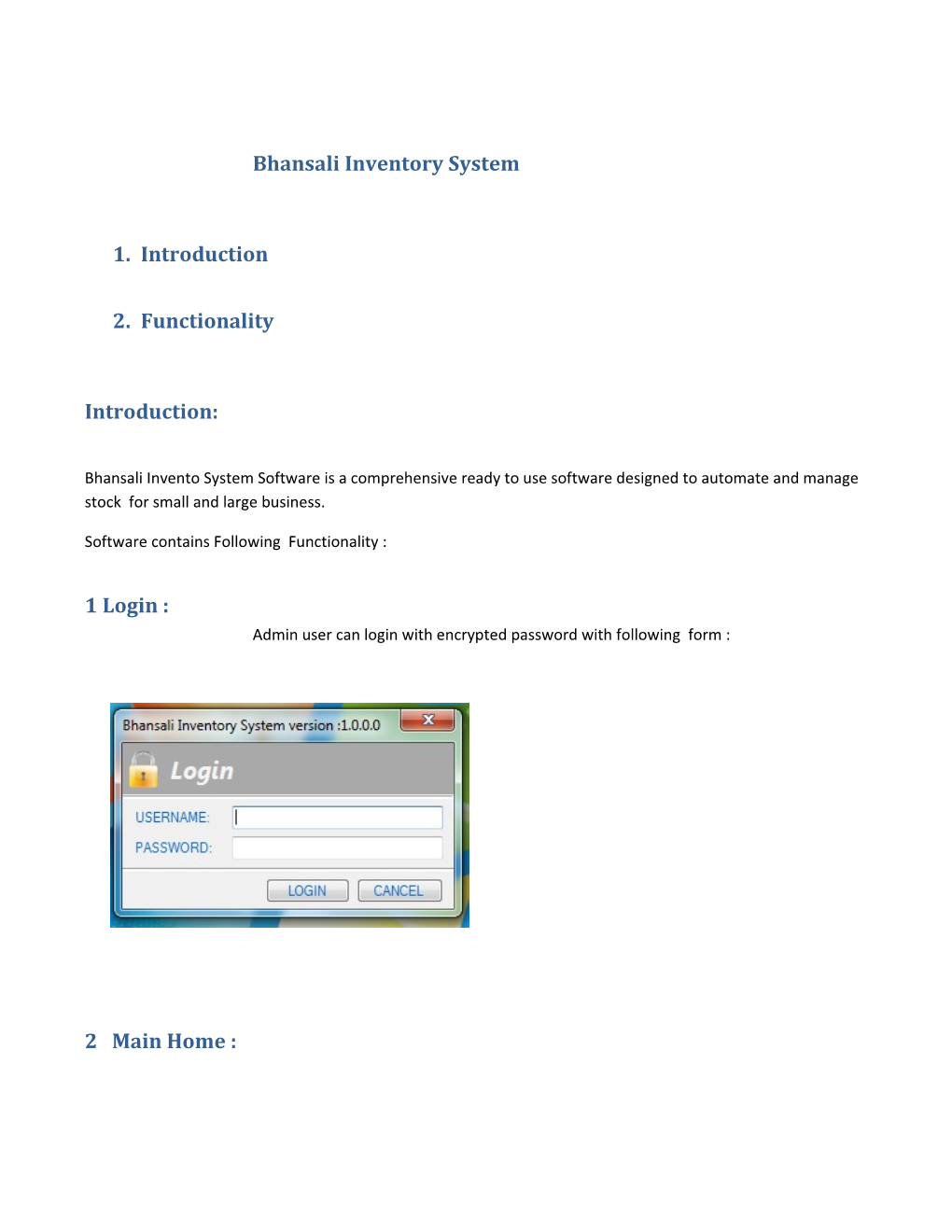 Bhansali Inventory System