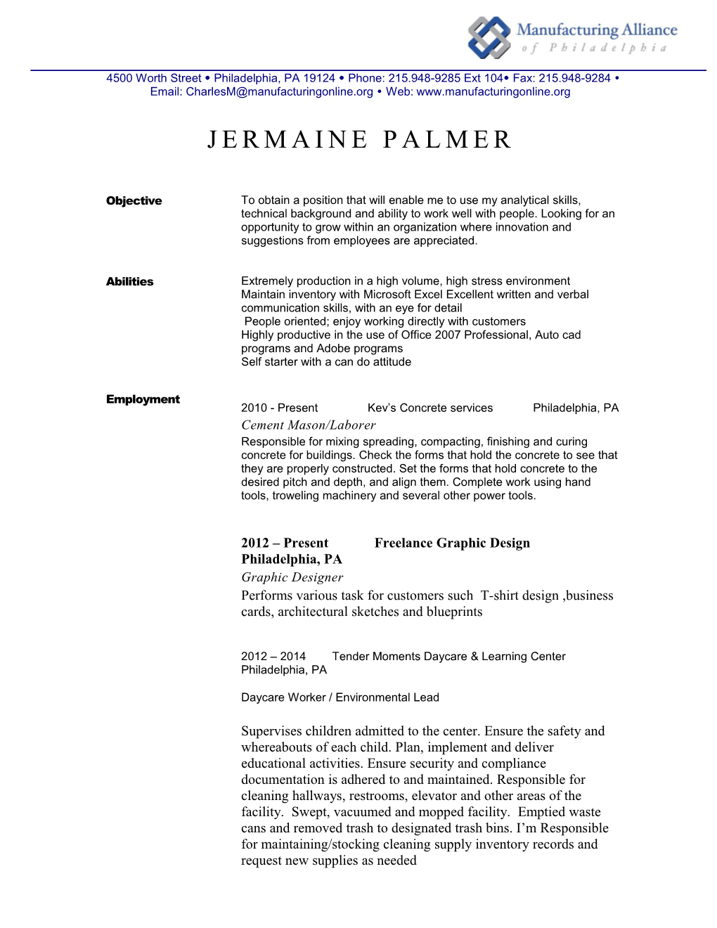 Jermaine Palmer