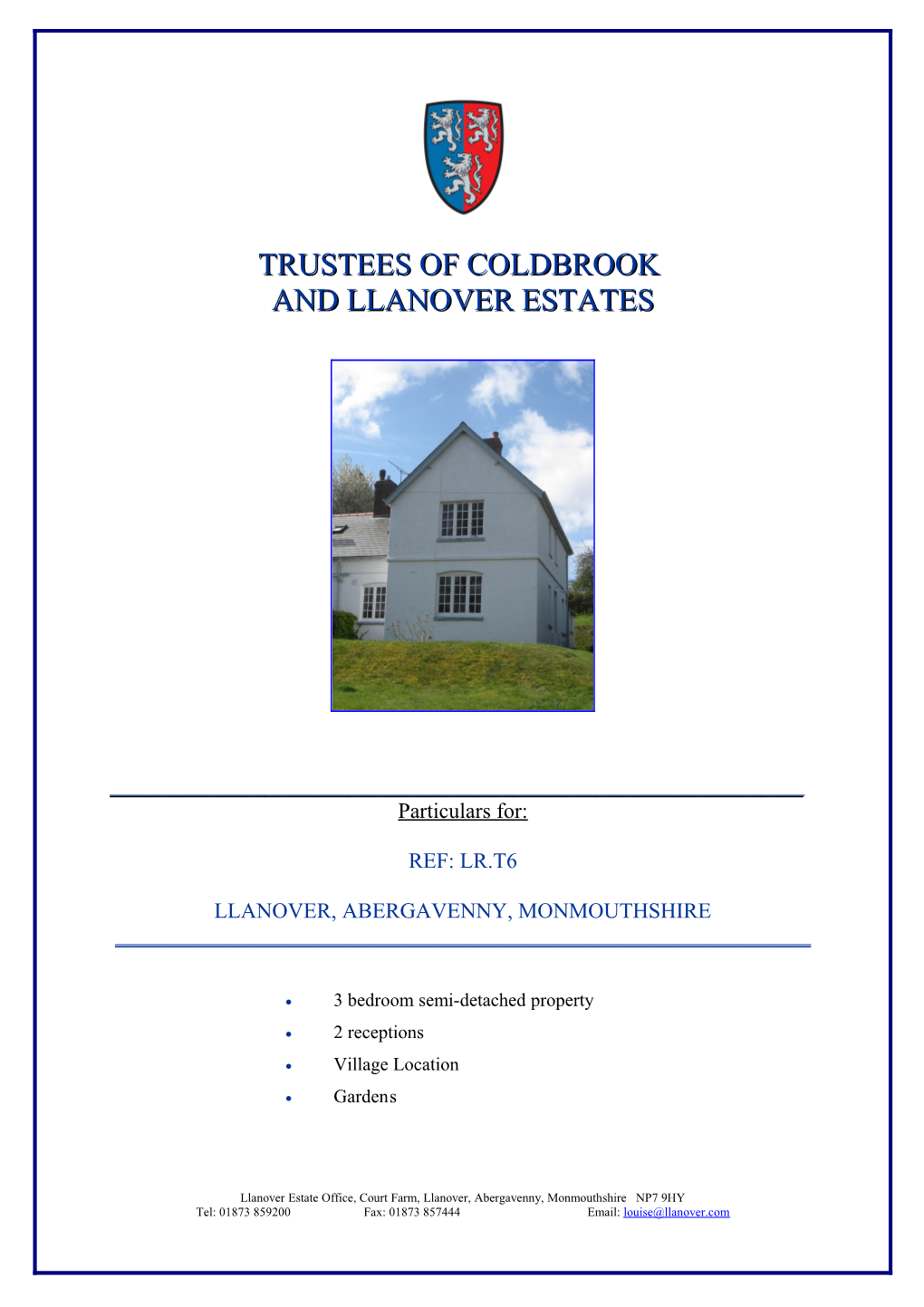 Trustees of Coldbrook