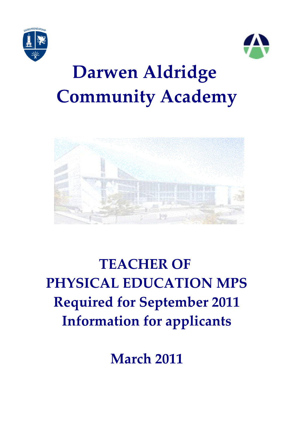 The Darwen Aldridge Community Academy