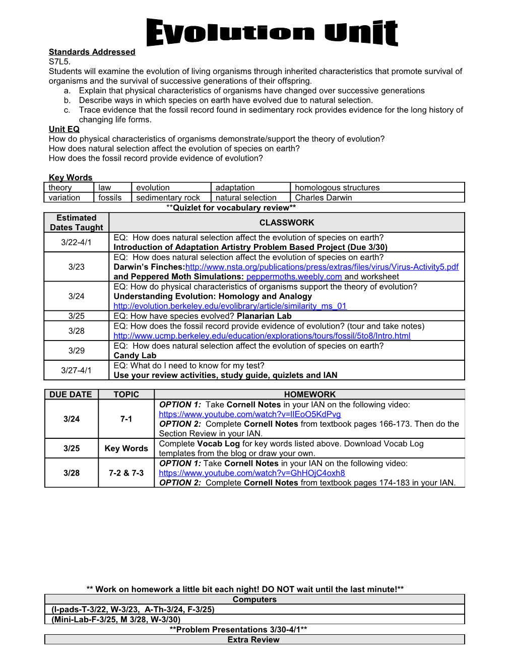 MENU PLANNER: Water in the Atmosphere, Air Masses, Fronts, and Storms