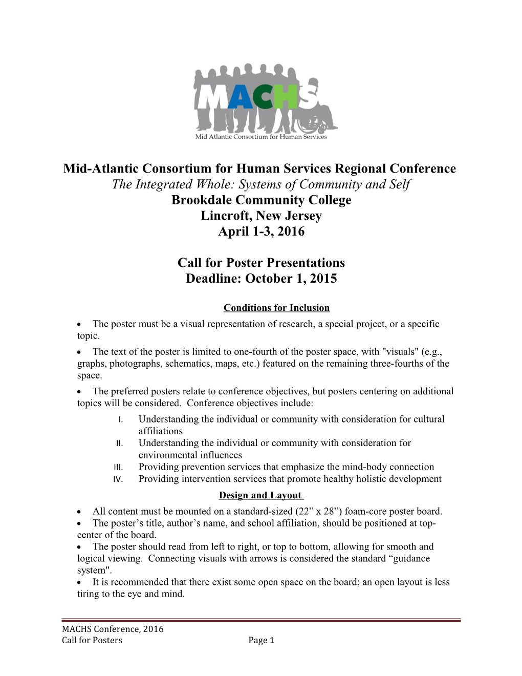 Mid-Atlantic Consortium for Human Services Regional Conference