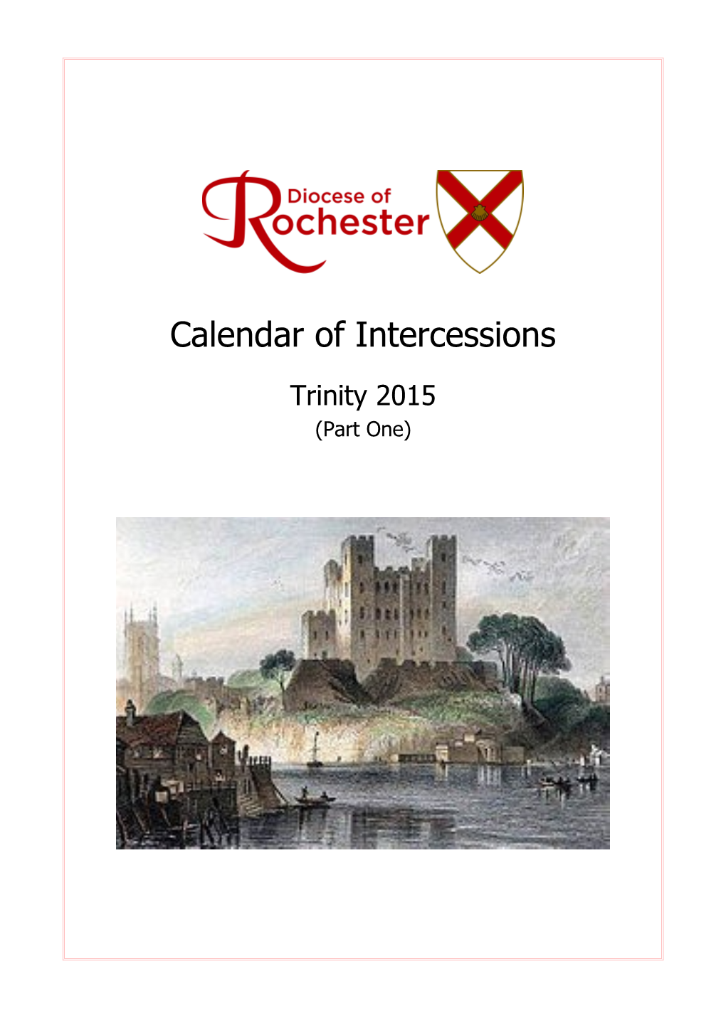 Calendar of Intercessions